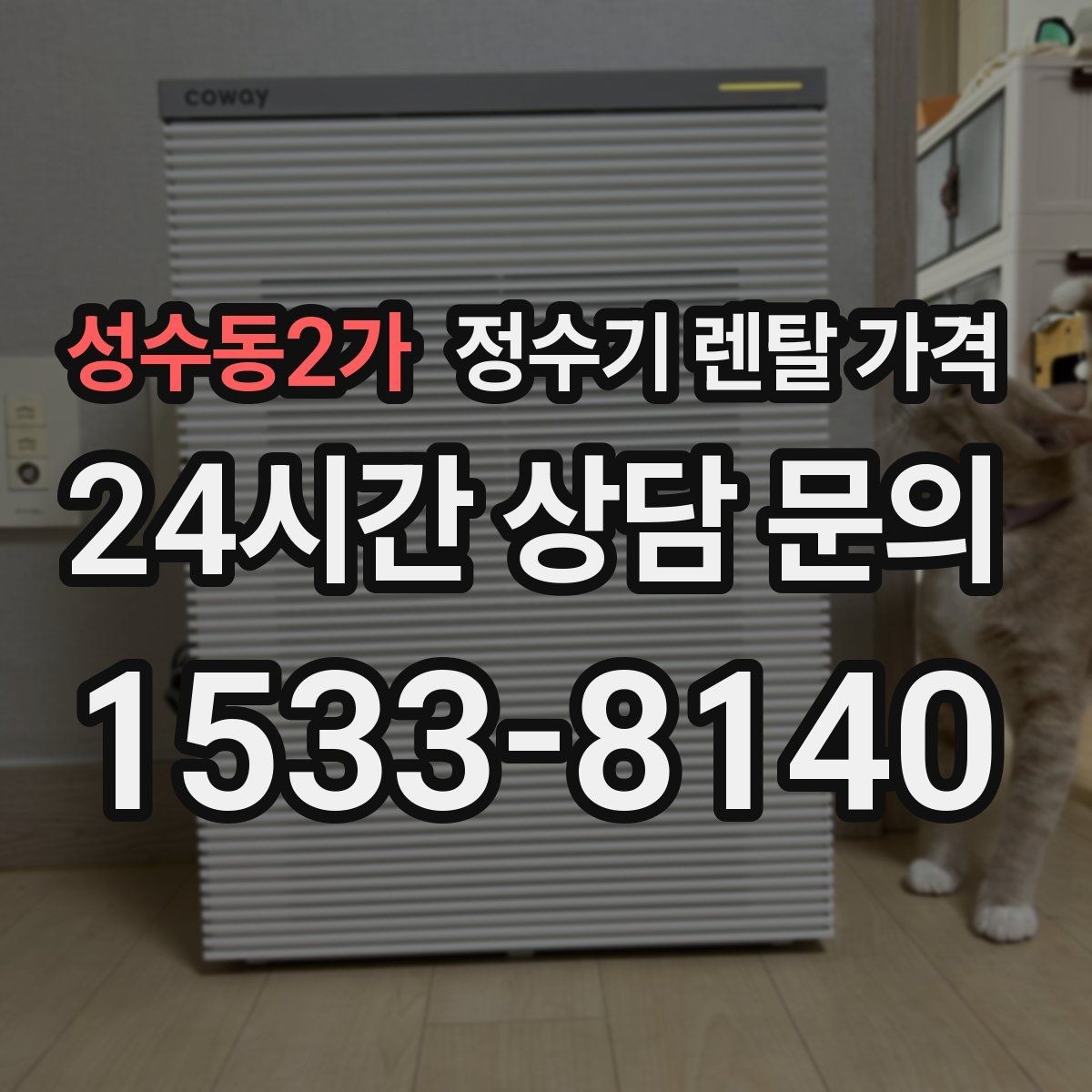 성수동2가 정수기 렌탈 가격 상담 전에 정리해두면 좋은 질문