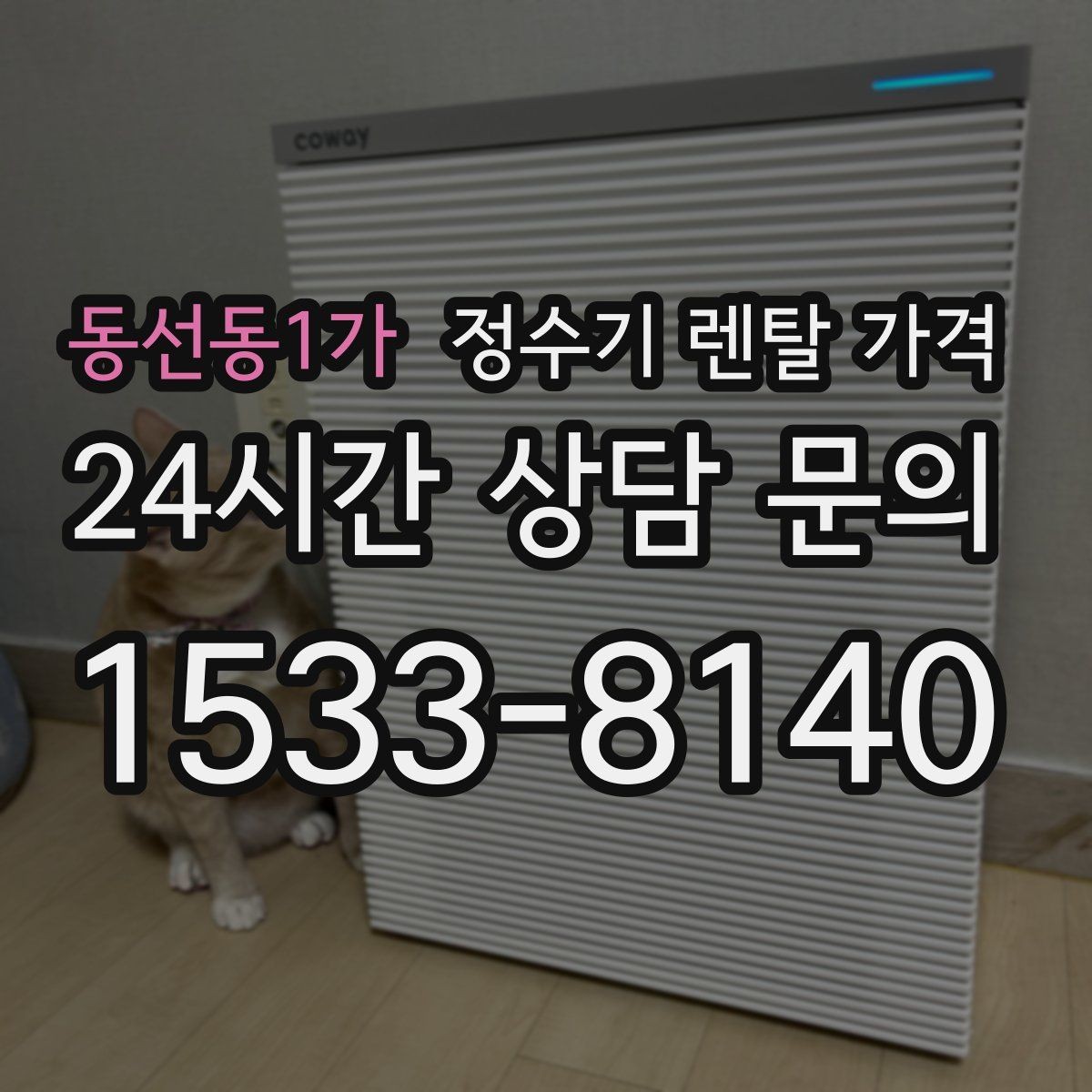 동선동1가 정수기 렌탈 가격 렌탈 상담 전에 미리 정할 것들