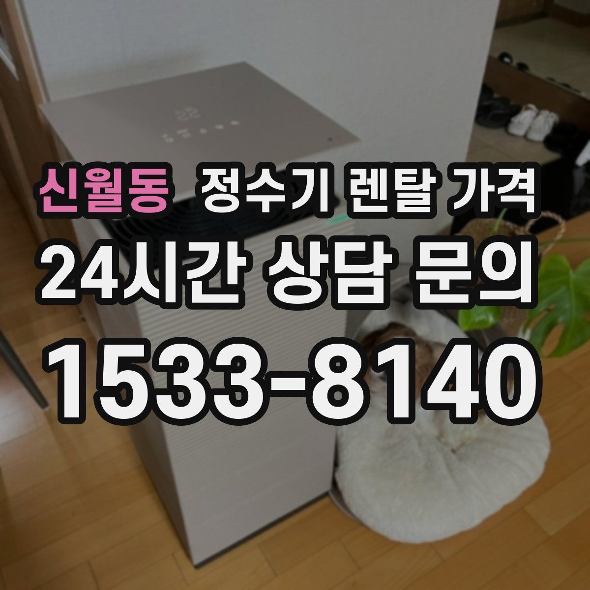 신월동 정수기 렌탈 가격