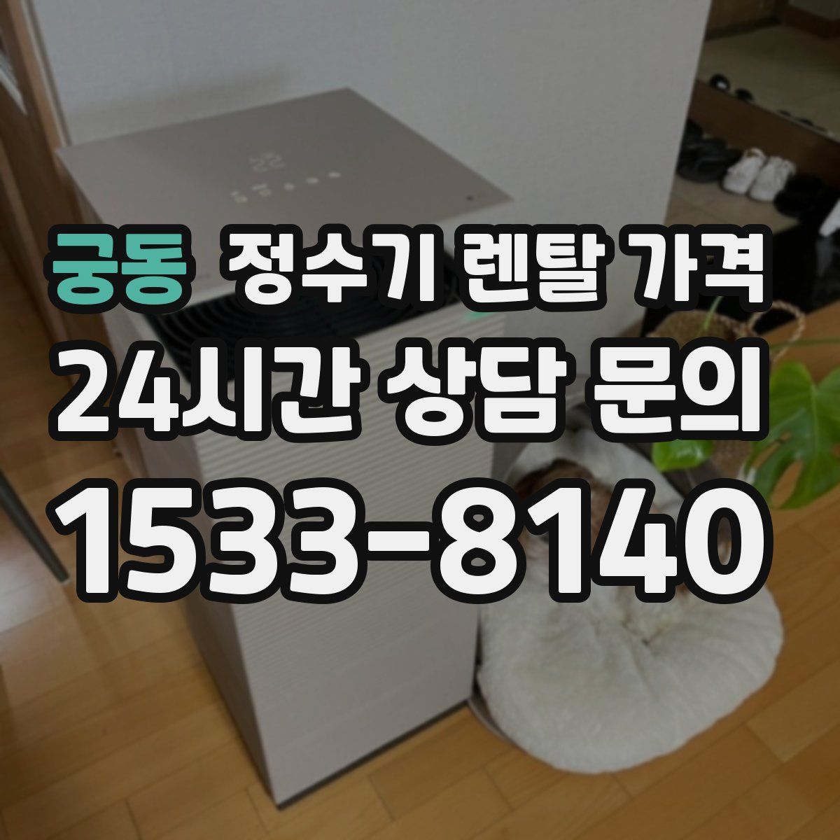 궁동 정수기 렌탈 가격