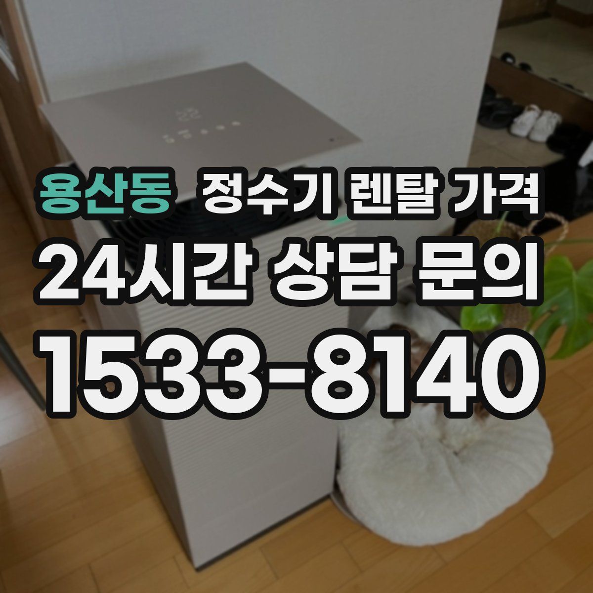 용산동 정수기 렌탈 가격