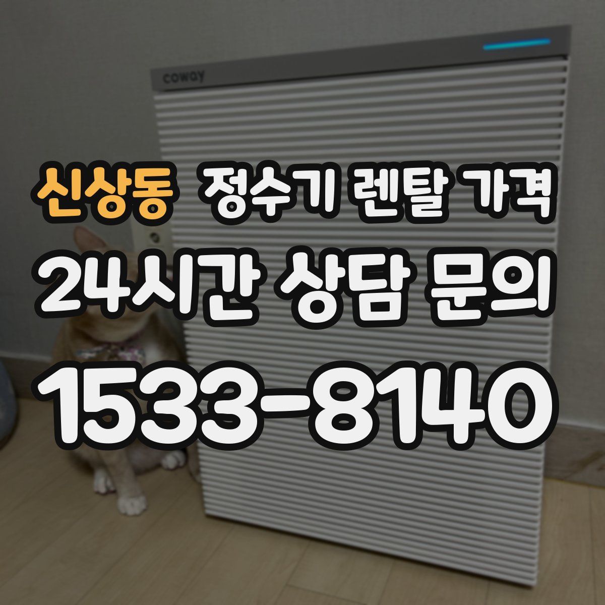 신상동 정수기 렌탈 가격