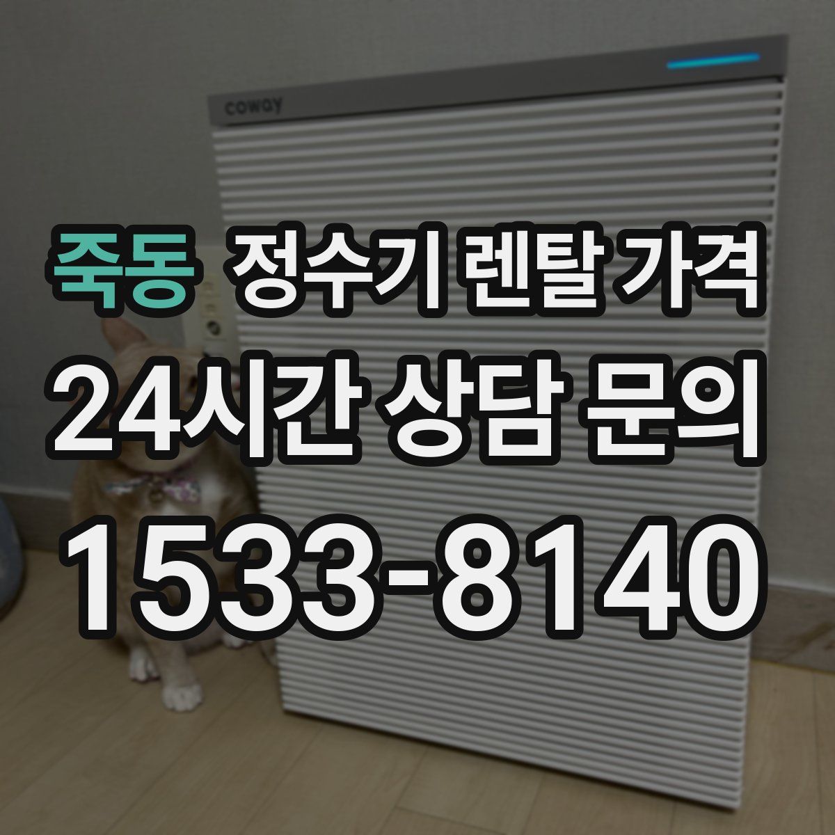 죽동 정수기 렌탈 가격