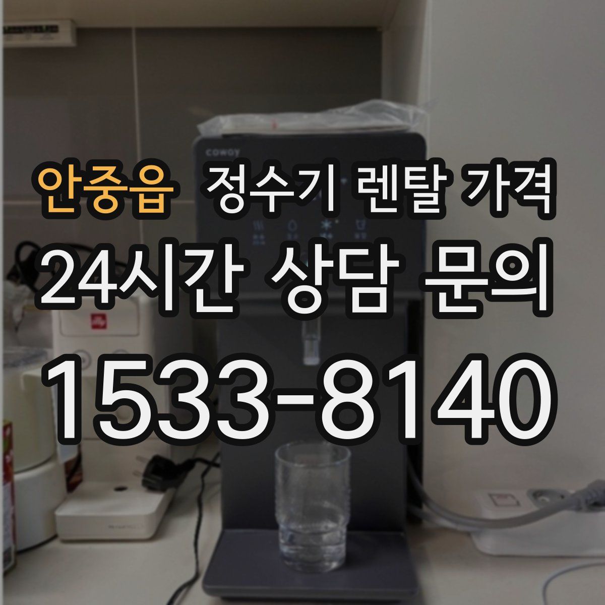 안중읍 정수기 렌탈 가격