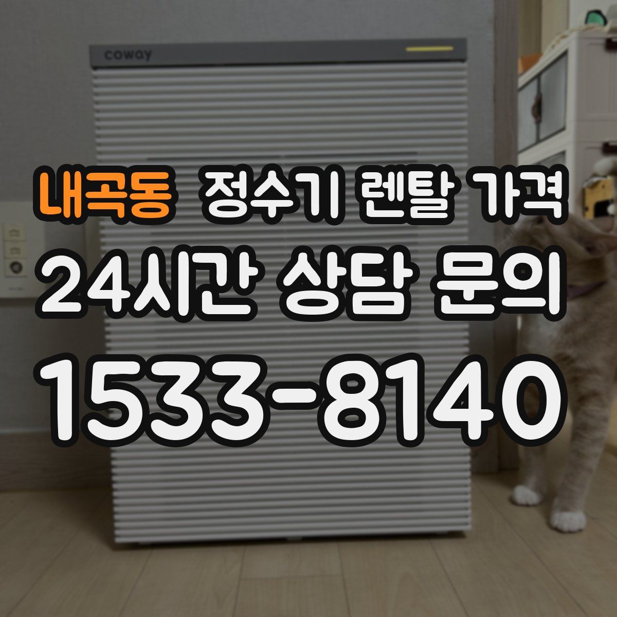 내곡동 정수기 렌탈 가격