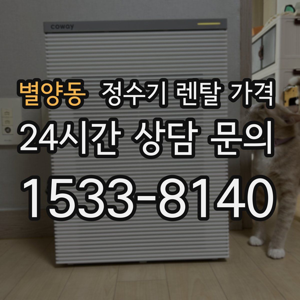 별양동 정수기 렌탈 가격