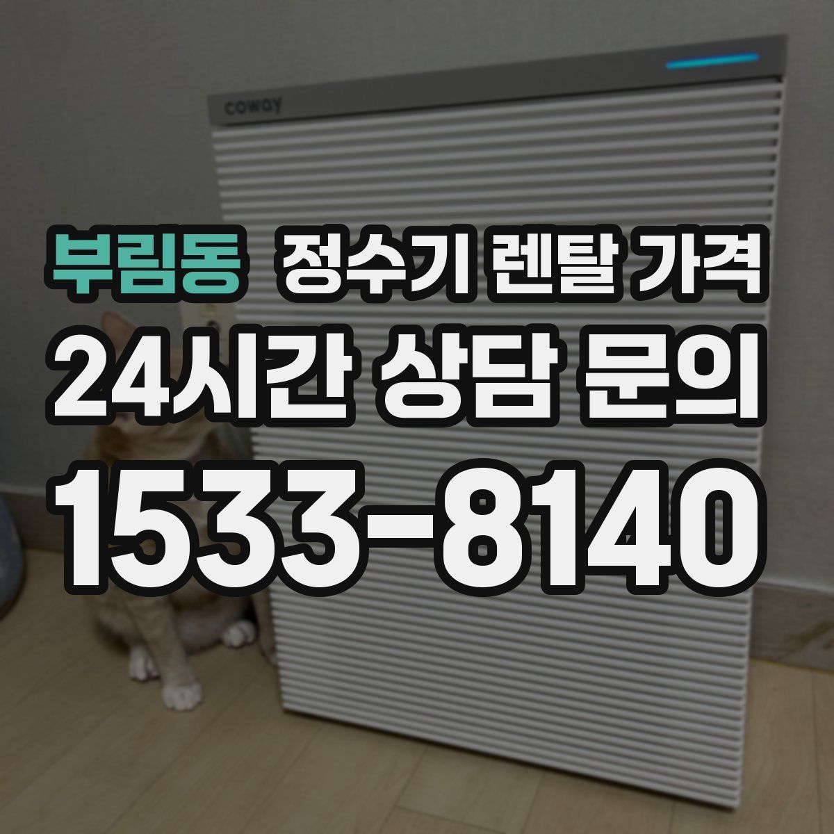 부림동 정수기 렌탈 가격
