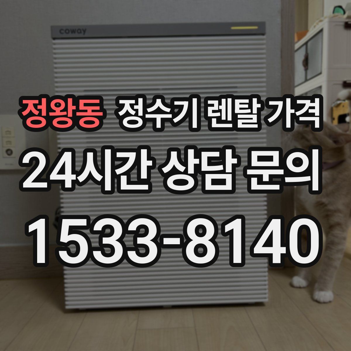 정왕동 정수기 렌탈 가격