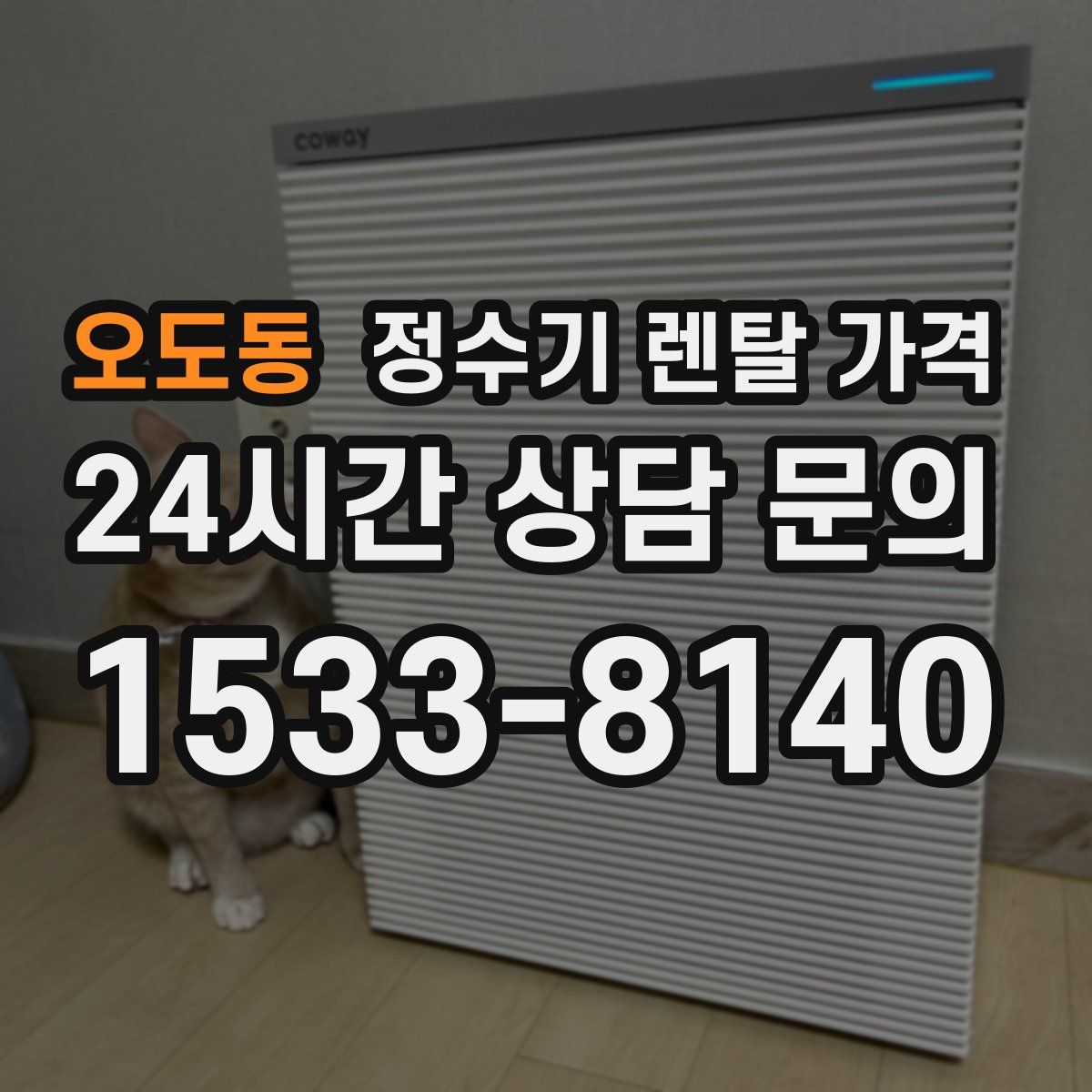 오도동 정수기 렌탈 가격