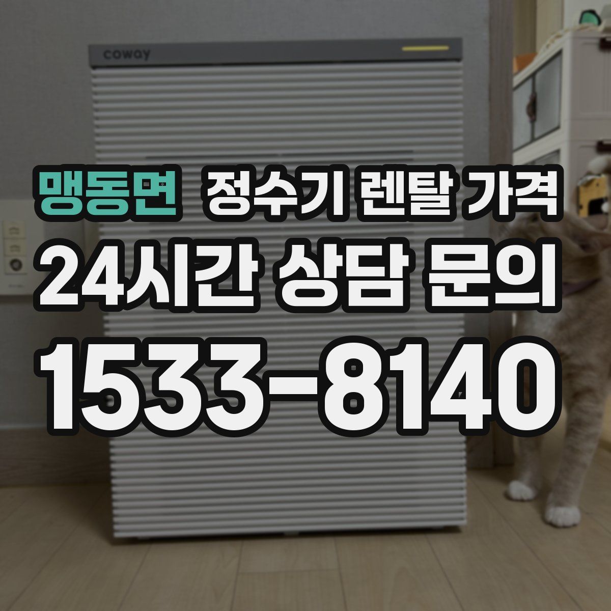 맹동면 정수기 렌탈 가격