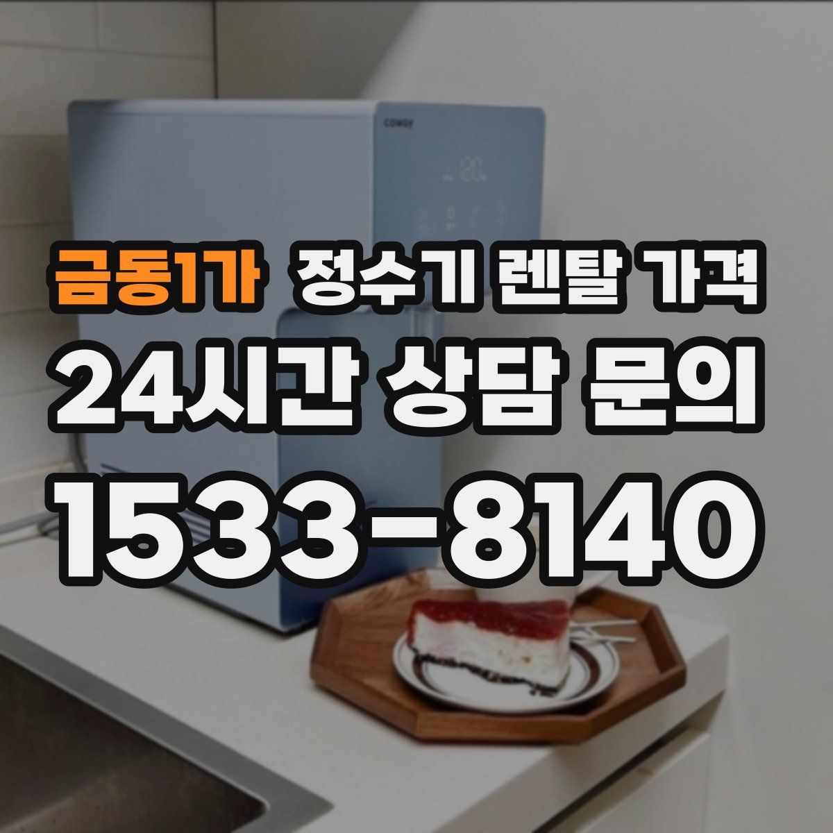 금동1가 정수기 렌탈 가격