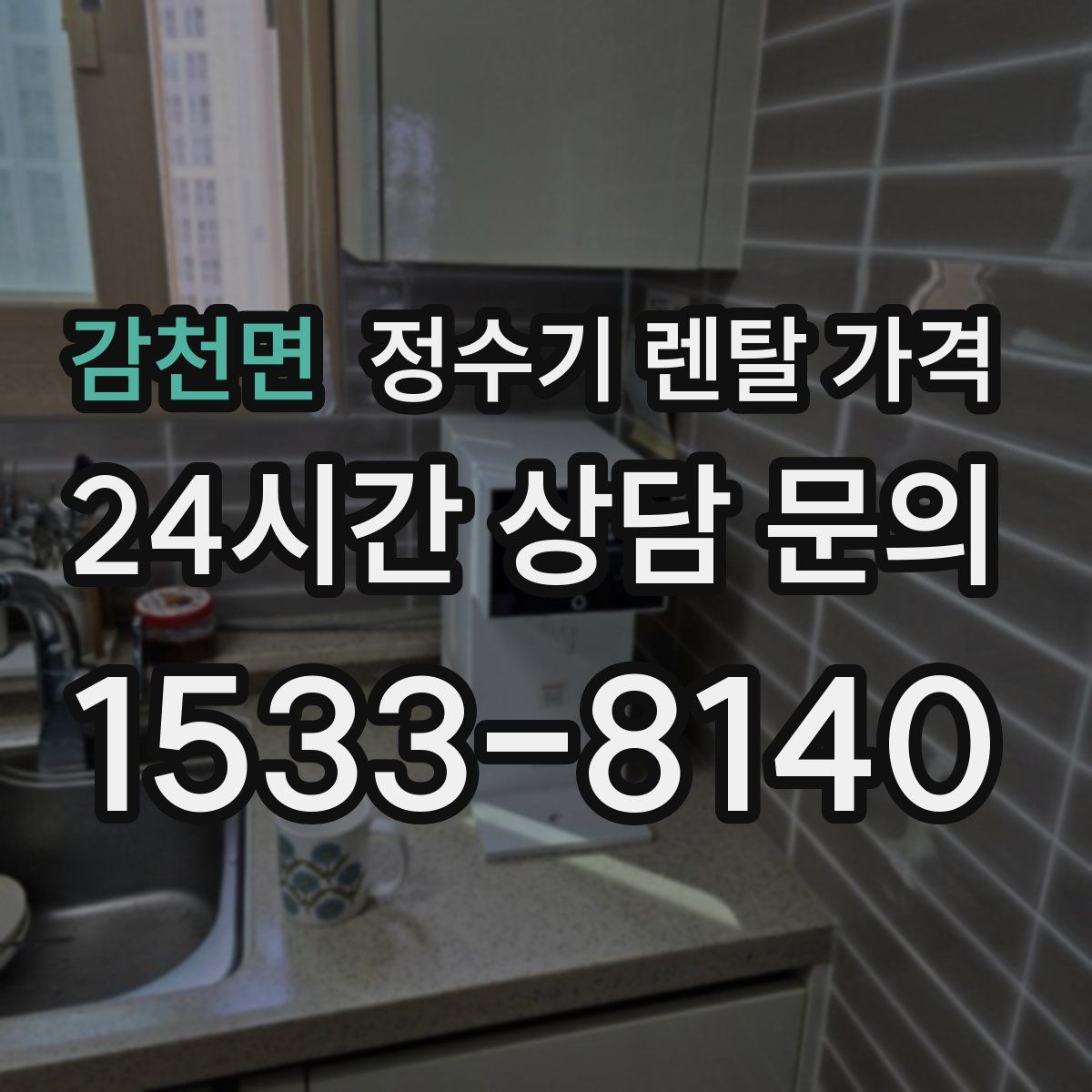 감천면 정수기 렌탈 가격