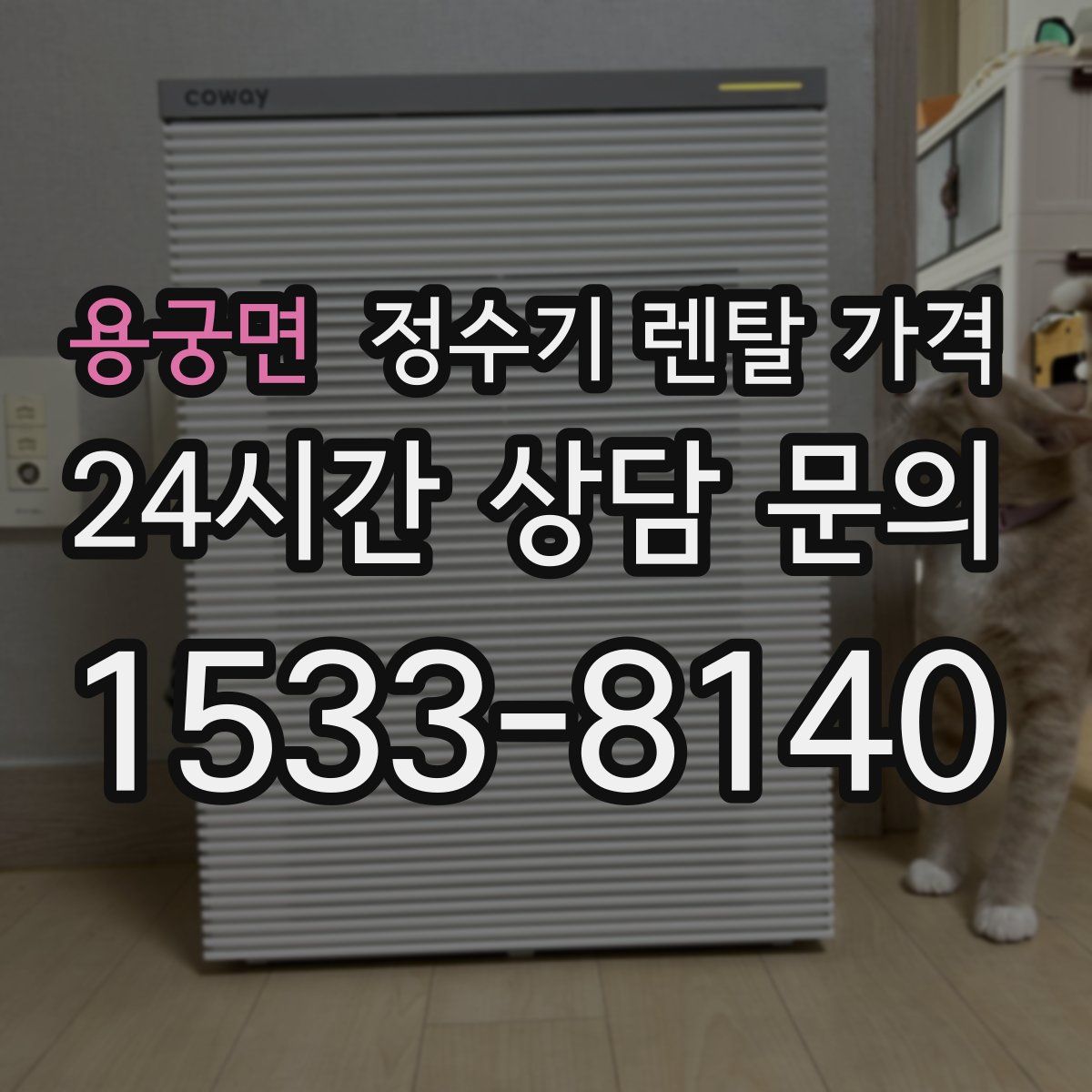 용궁면 정수기 렌탈 가격