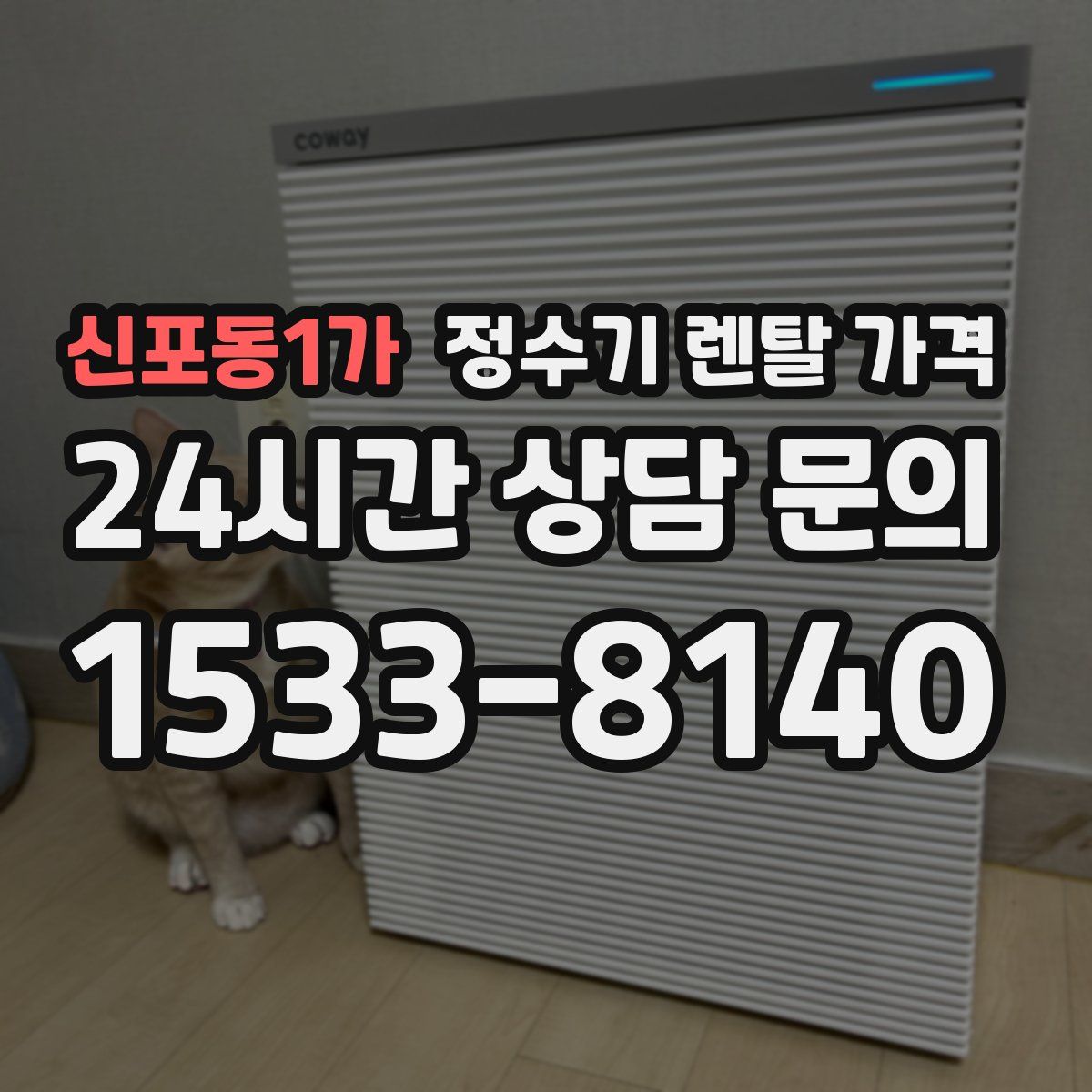 신포동1가 정수기 렌탈 가격