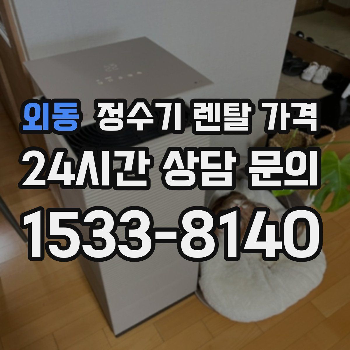 외동 정수기 렌탈 가격