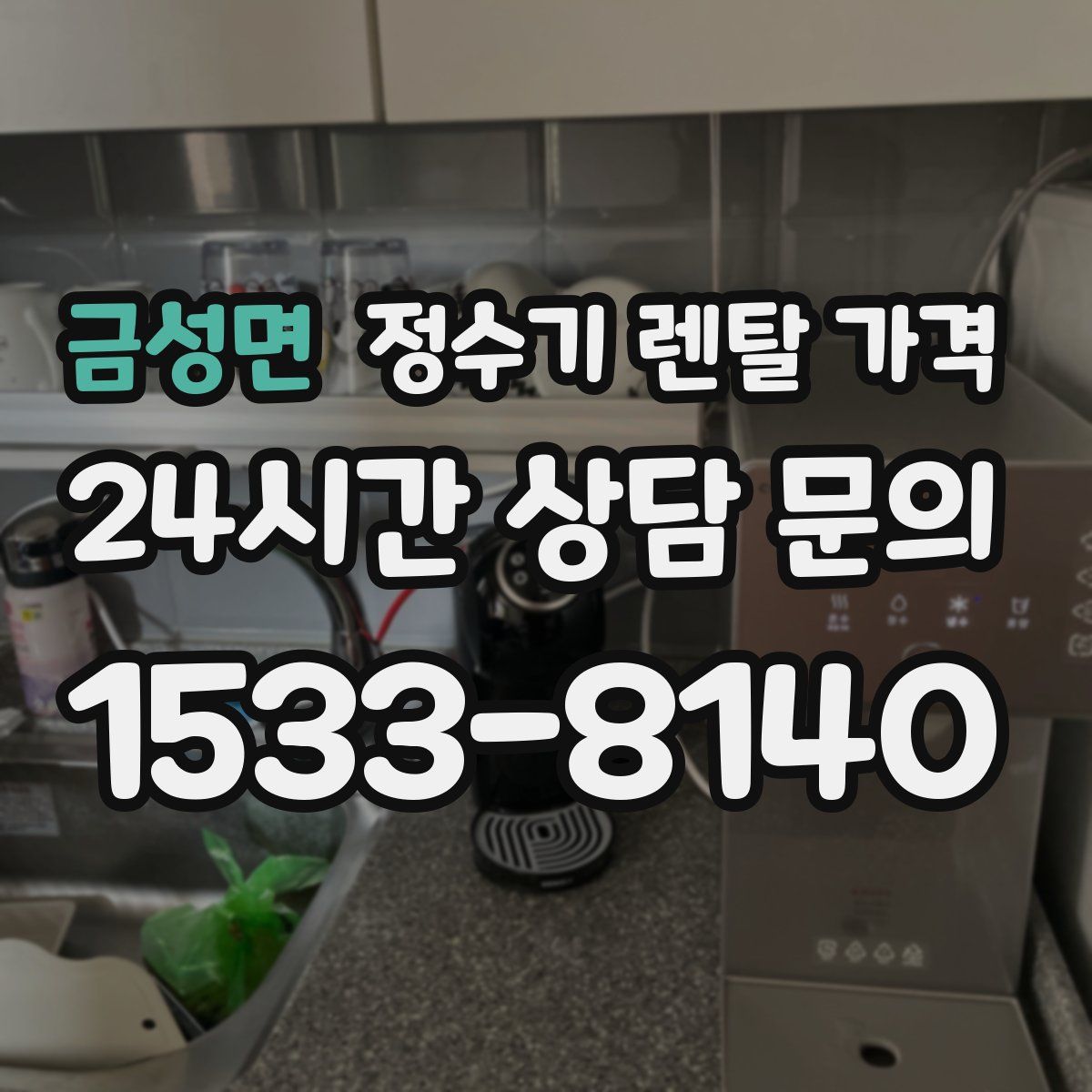 금성면 정수기 렌탈 가격