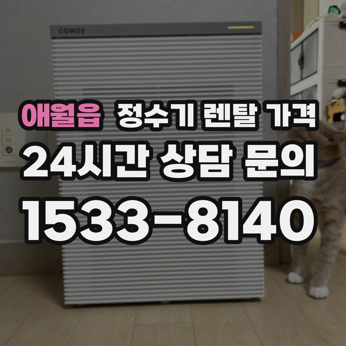 애월읍 정수기 렌탈 가격