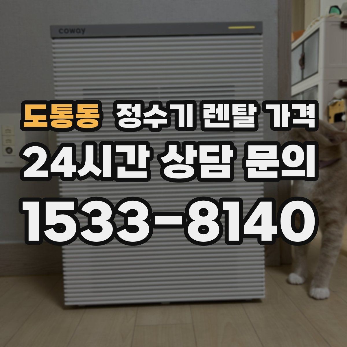 도통동 정수기 렌탈 가격 싱크대 위 설치형과 스탠드형 비교
