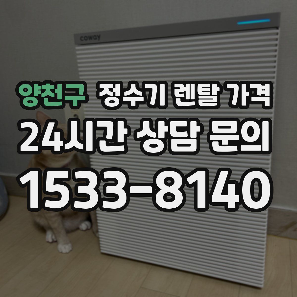 양천구 정수기 렌탈 가격