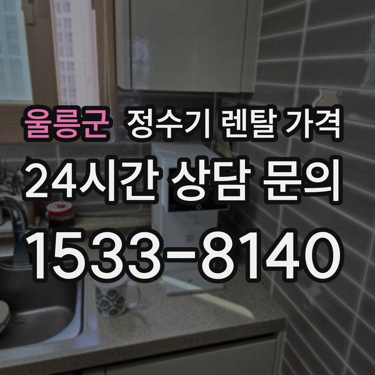 울릉군 정수기 렌탈 가격