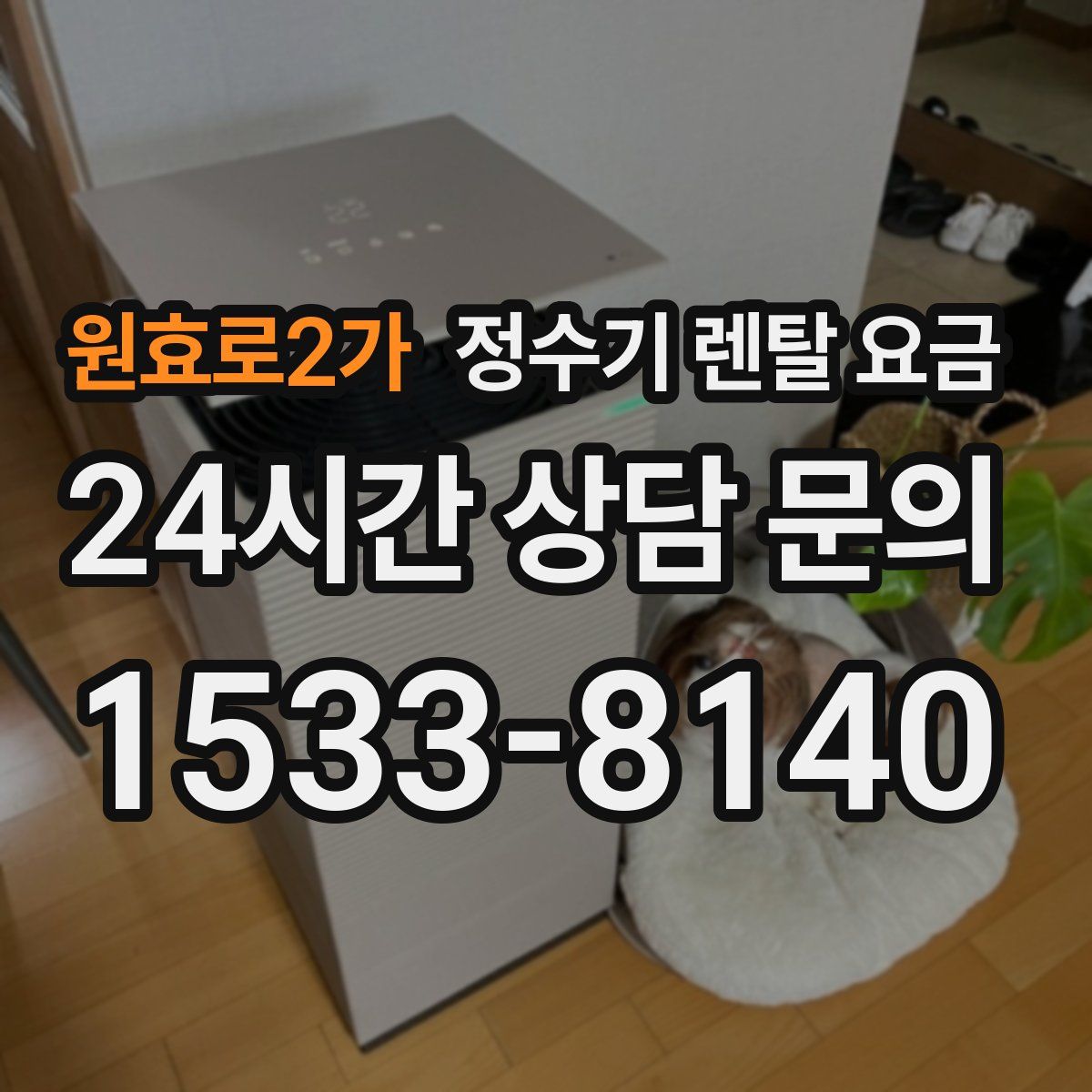 원효로2가 정수기 렌탈 요금