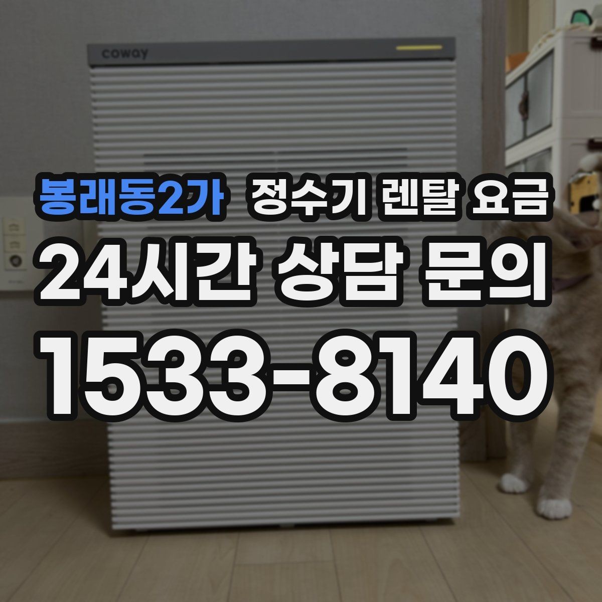 봉래동2가 정수기 렌탈 요금 렌탈 종료 후 선택지 정리