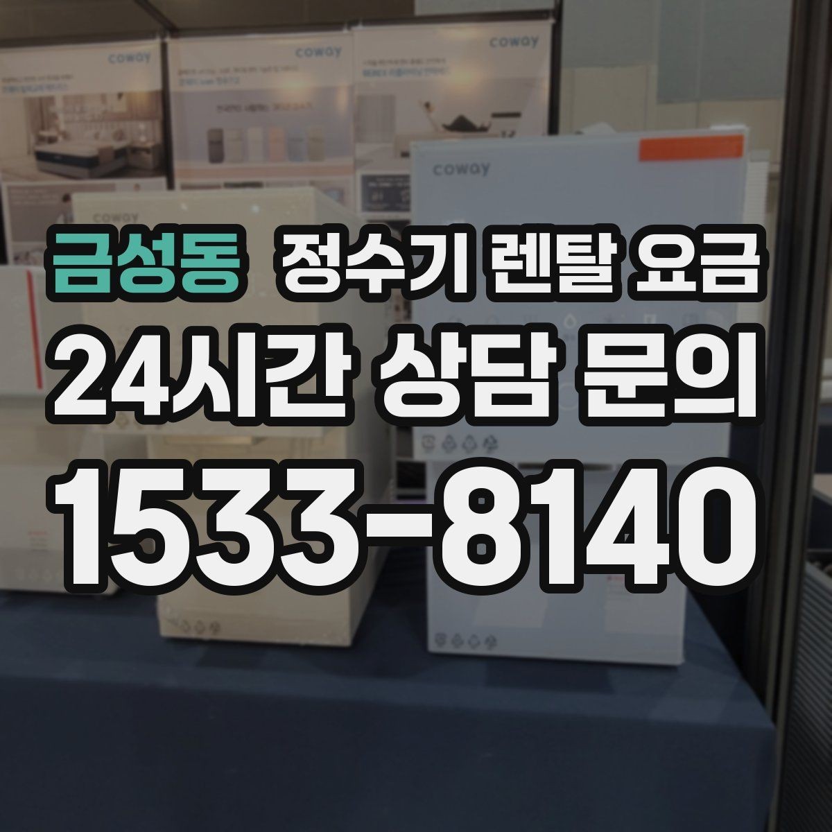 금성동 정수기 렌탈 요금 얼음 정수기가 비싼 이유 정리