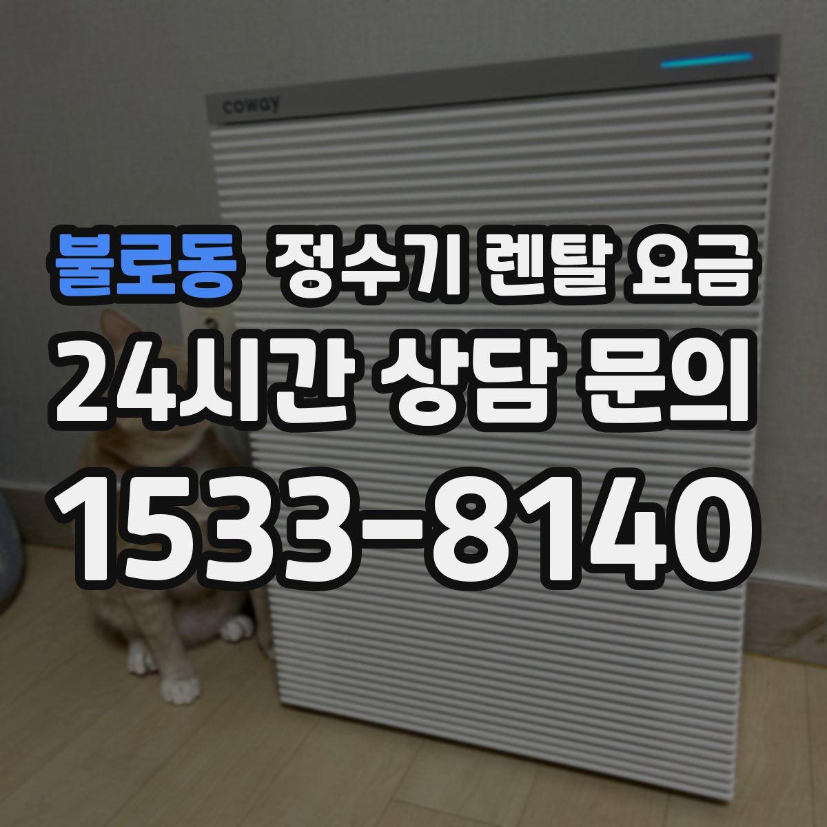 불로동 정수기 렌탈 요금