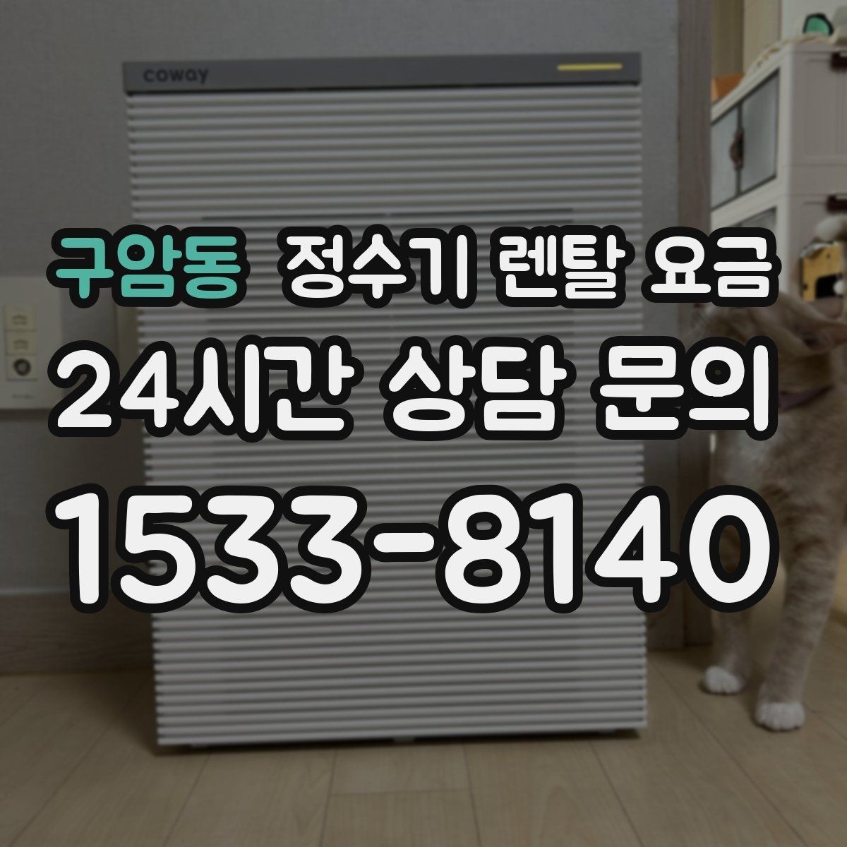 구암동 정수기 렌탈 요금 할인 조건이 복잡한 이유 정리