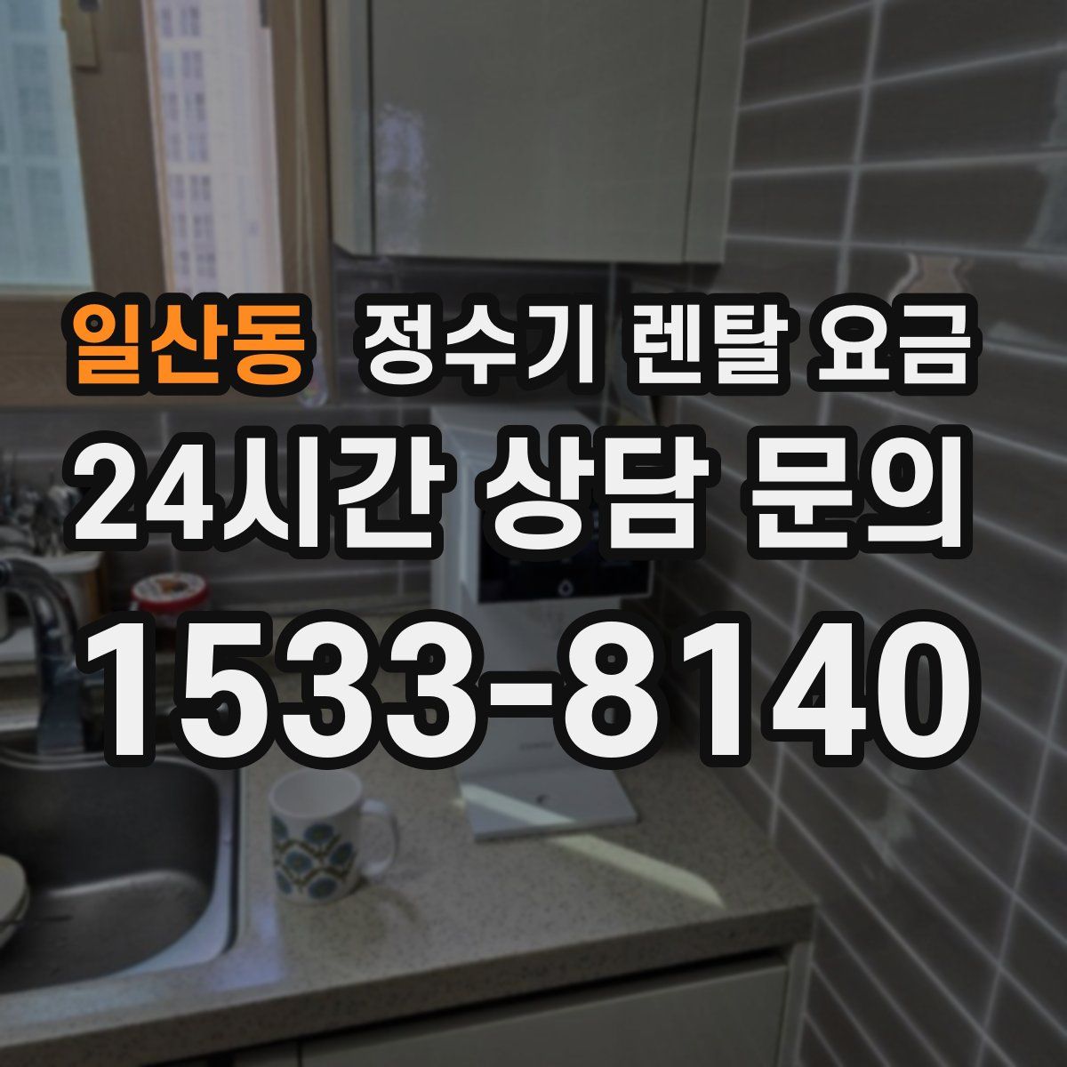 일산동 정수기 렌탈 요금