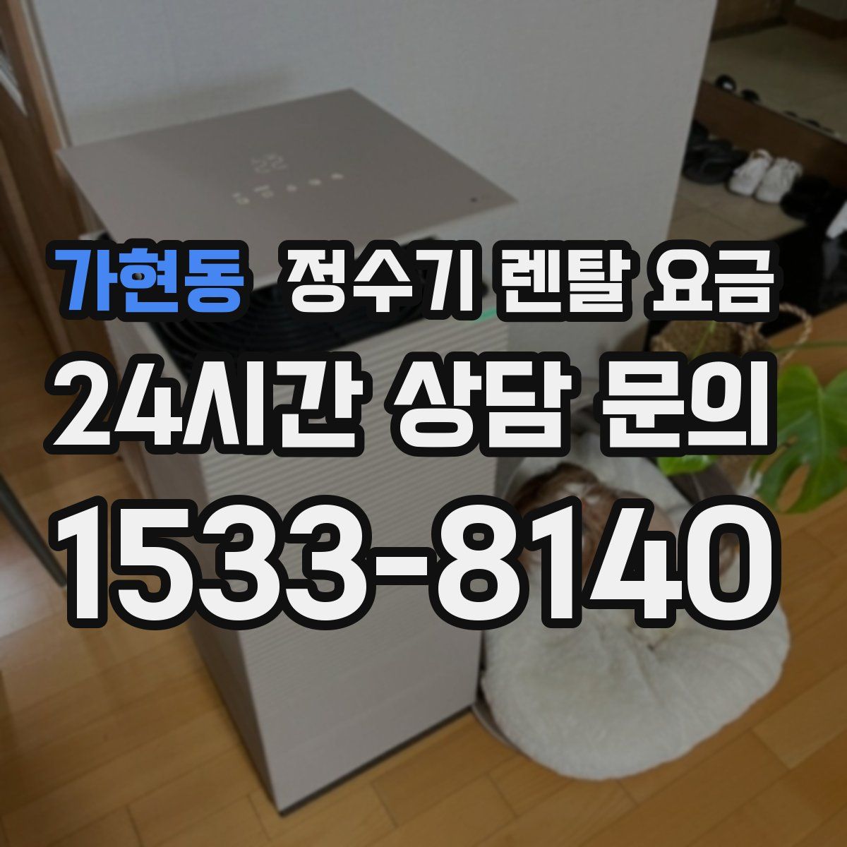 가현동 정수기 렌탈 요금