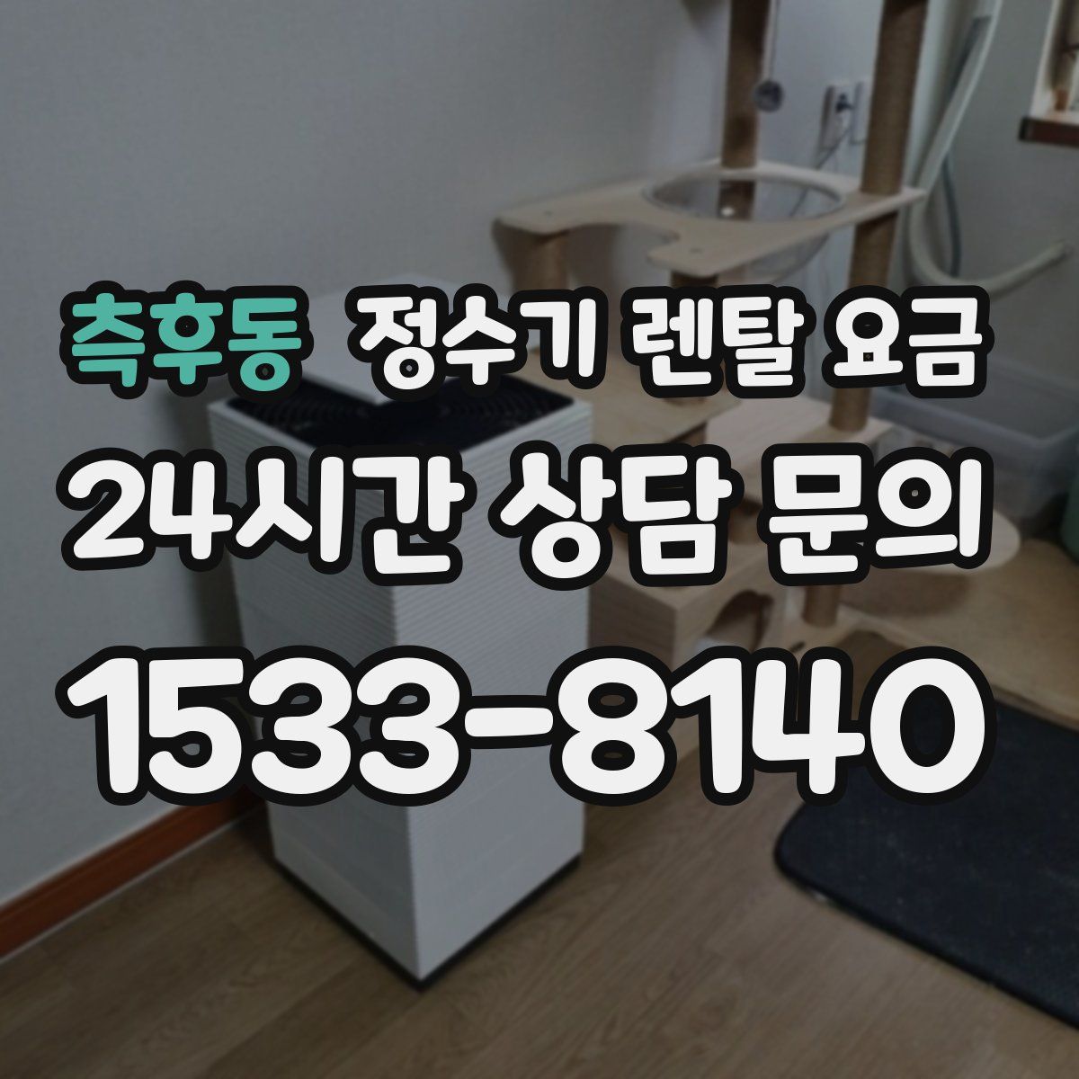 측후동 정수기 렌탈 요금