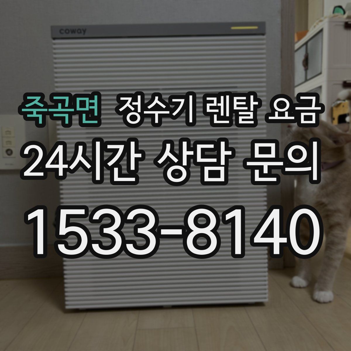 죽곡면 정수기 렌탈 요금