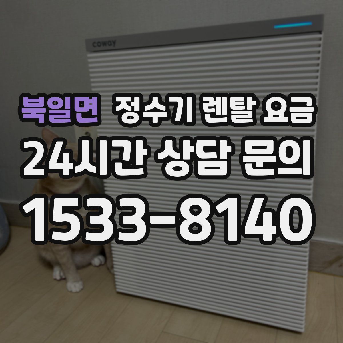 북일면 정수기 렌탈 요금