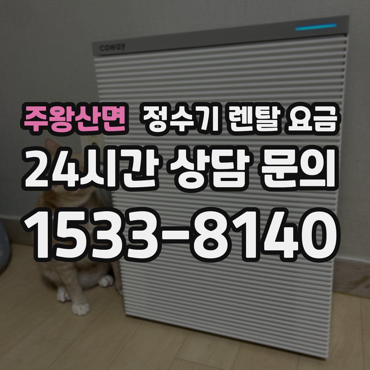 주왕산면 정수기 렌탈 요금