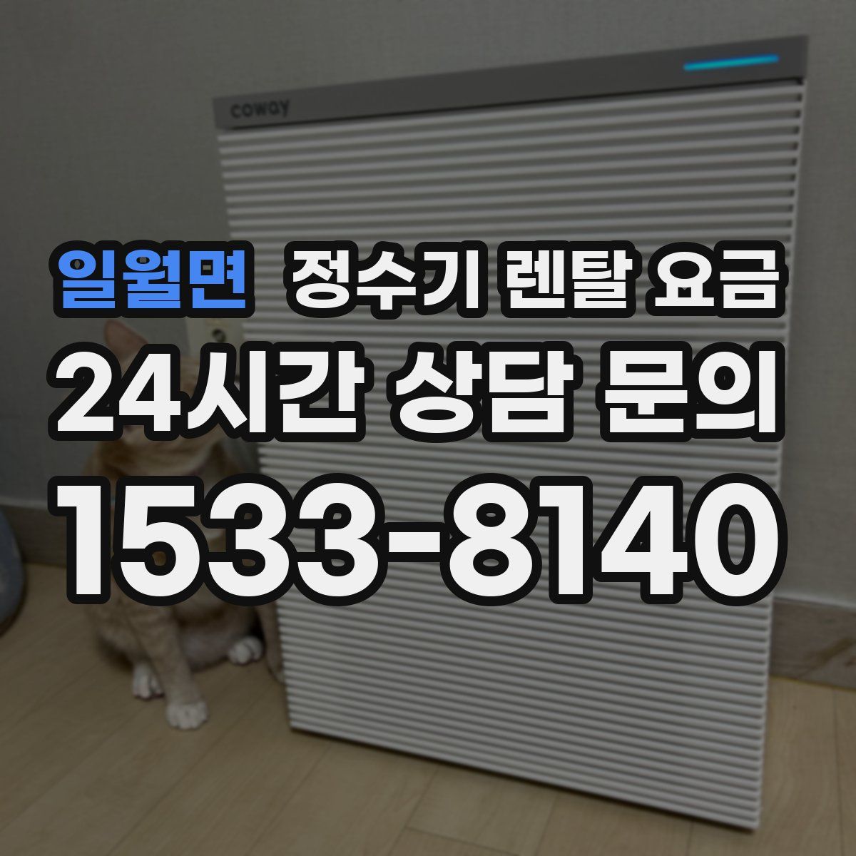 일월면 정수기 렌탈 요금