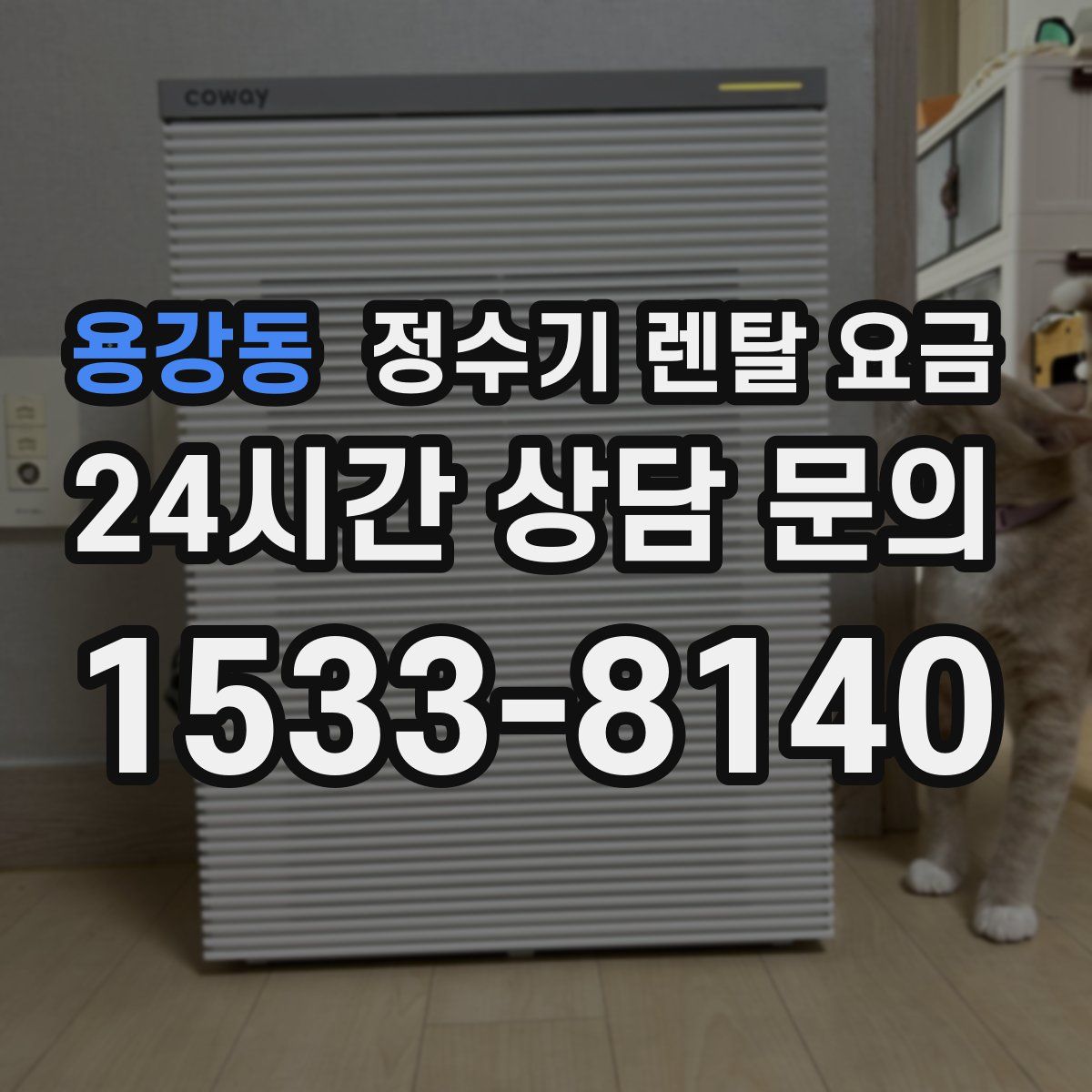 용강동 정수기 렌탈 요금