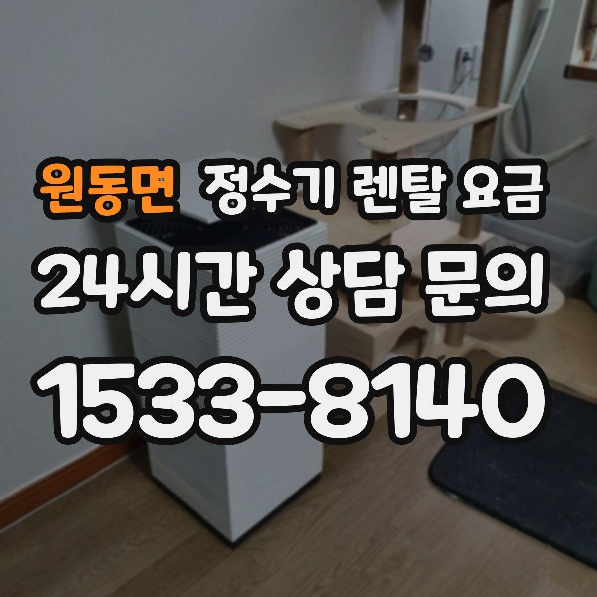원동면 정수기 렌탈 요금 자가관리형이 저렴한 이유와 주의점