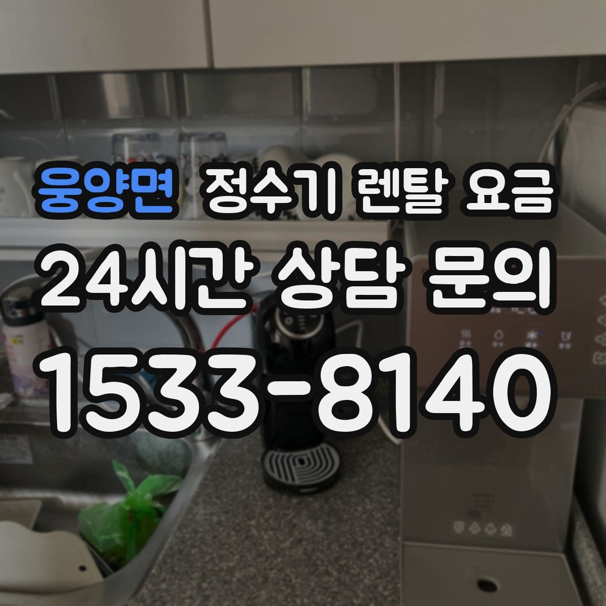 웅양면 정수기 렌탈 요금