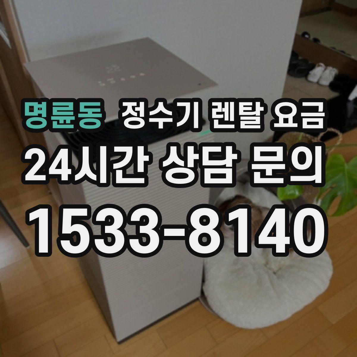 명륜동 정수기 렌탈 요금