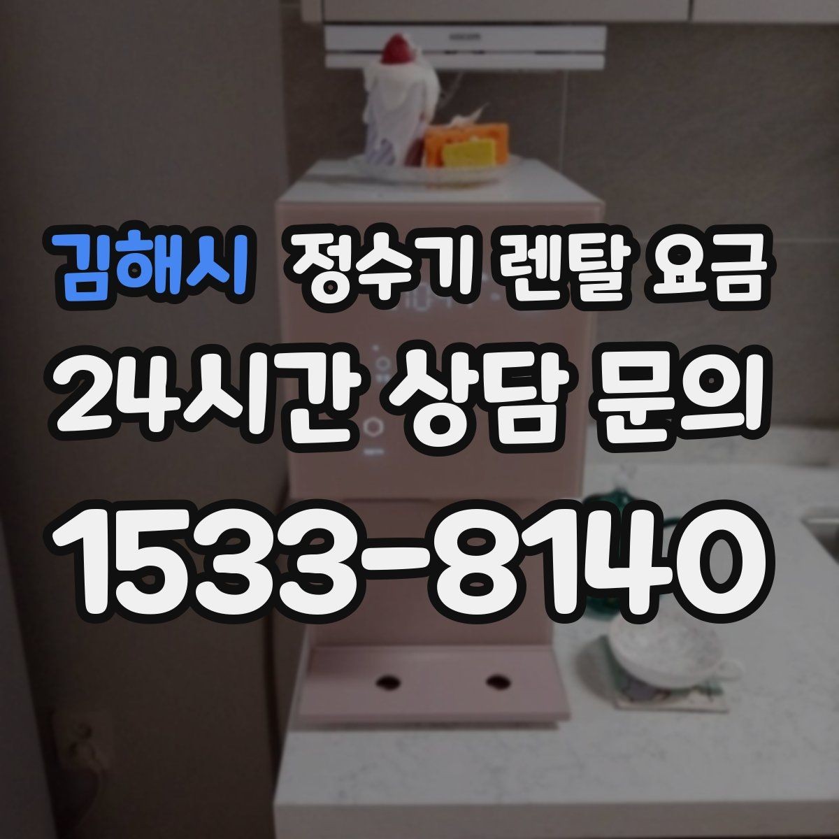 김해시 정수기 렌탈 요금 보급형으로도 충분한 집의 특징