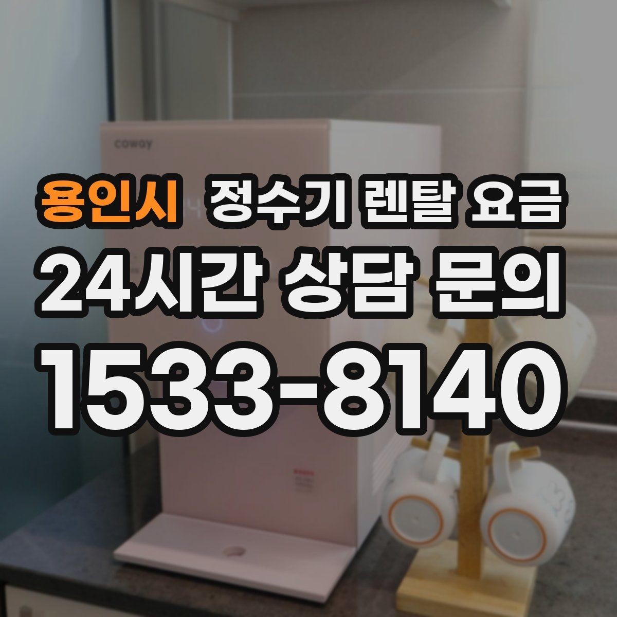 용인시 정수기 렌탈 요금 얼음 사용량으로 고르는 방법