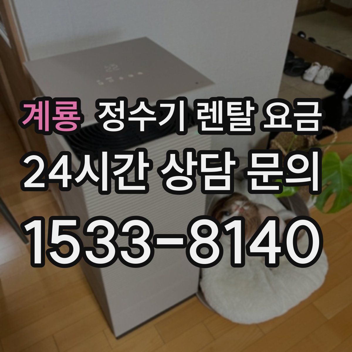 계룡 정수기 렌탈 요금