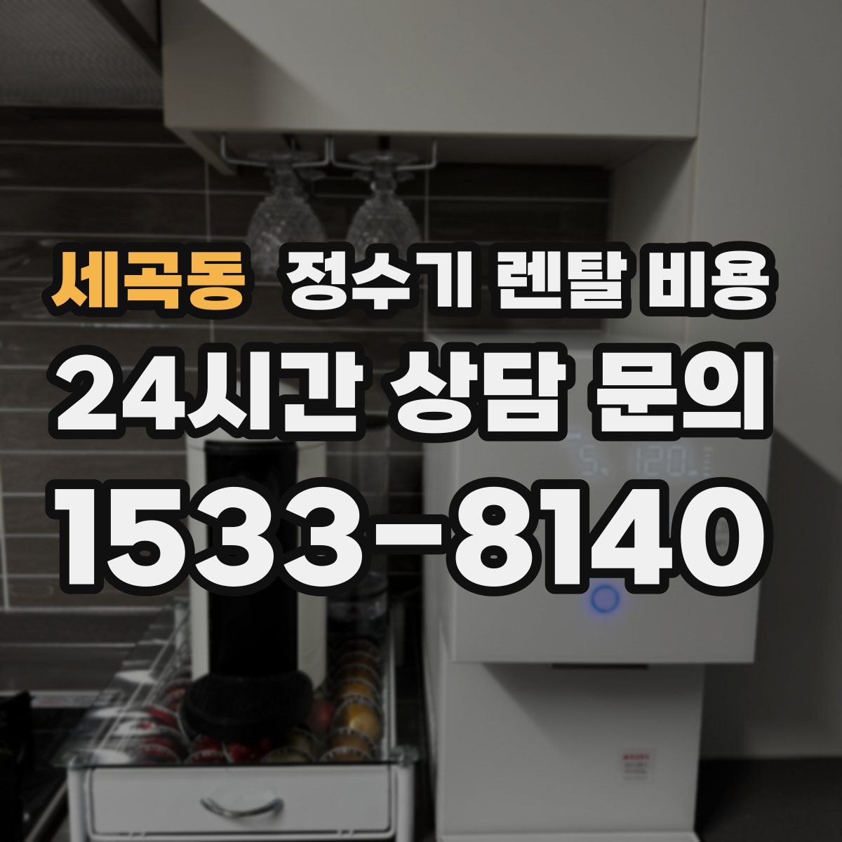 세곡동 정수기 렌탈 비용