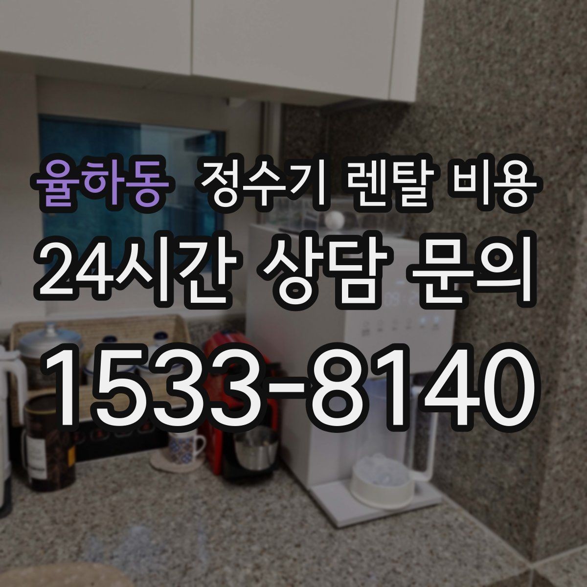 율하동 정수기 렌탈 비용 빌트인 제품의 장단점 정리