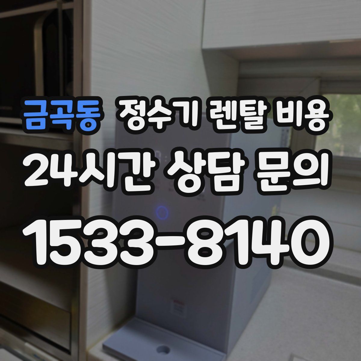 금곡동 정수기 렌탈 비용