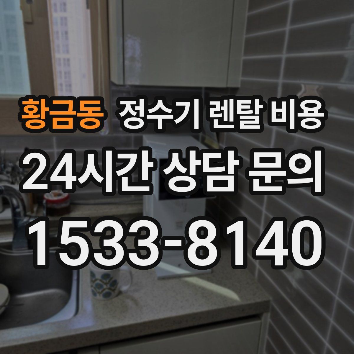 황금동 정수기 렌탈 비용