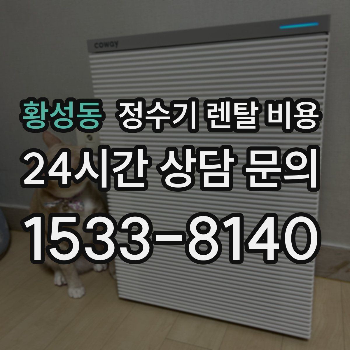 황성동 정수기 렌탈 비용 장기 이용 시 총비용 계산하는 법