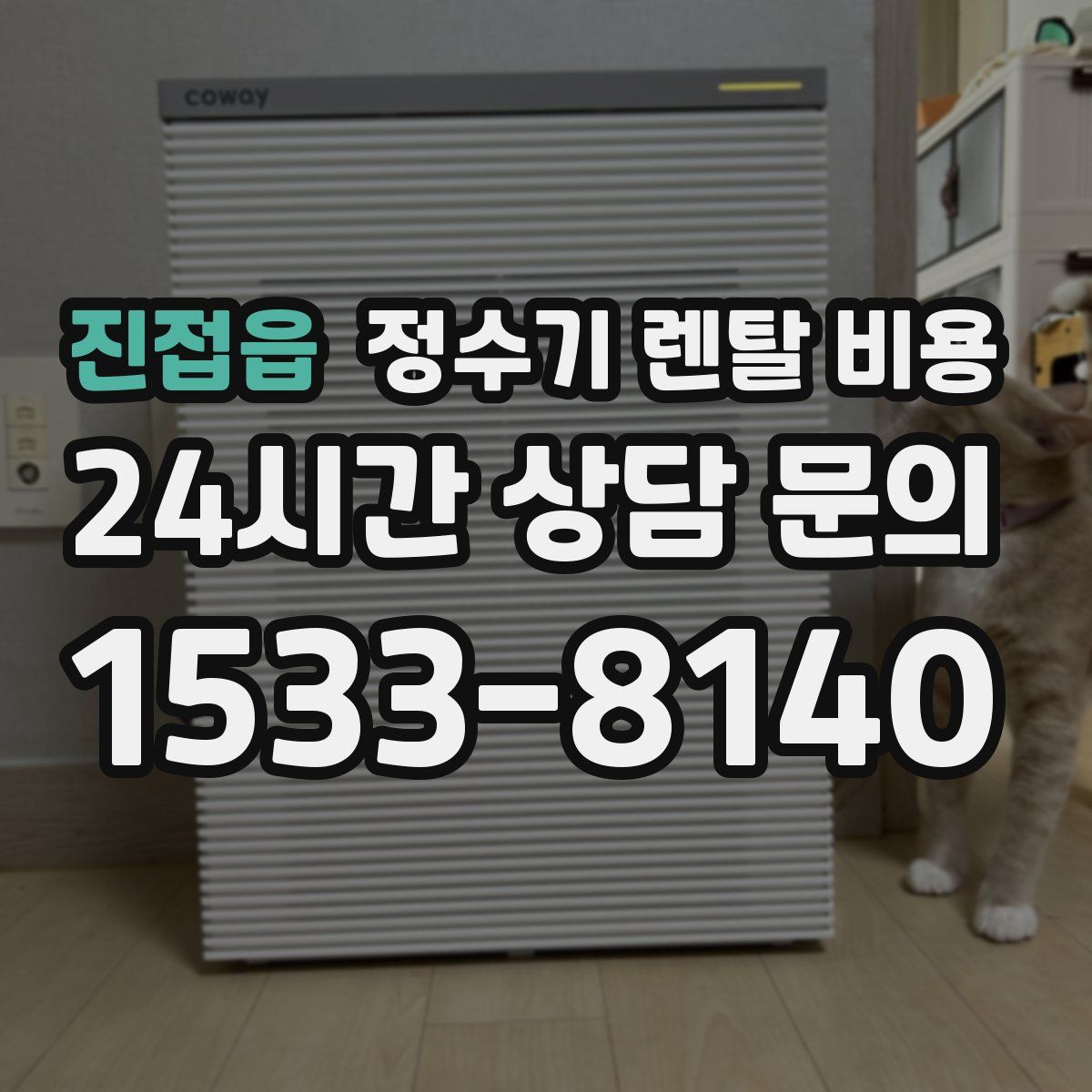 진접읍 정수기 렌탈 비용