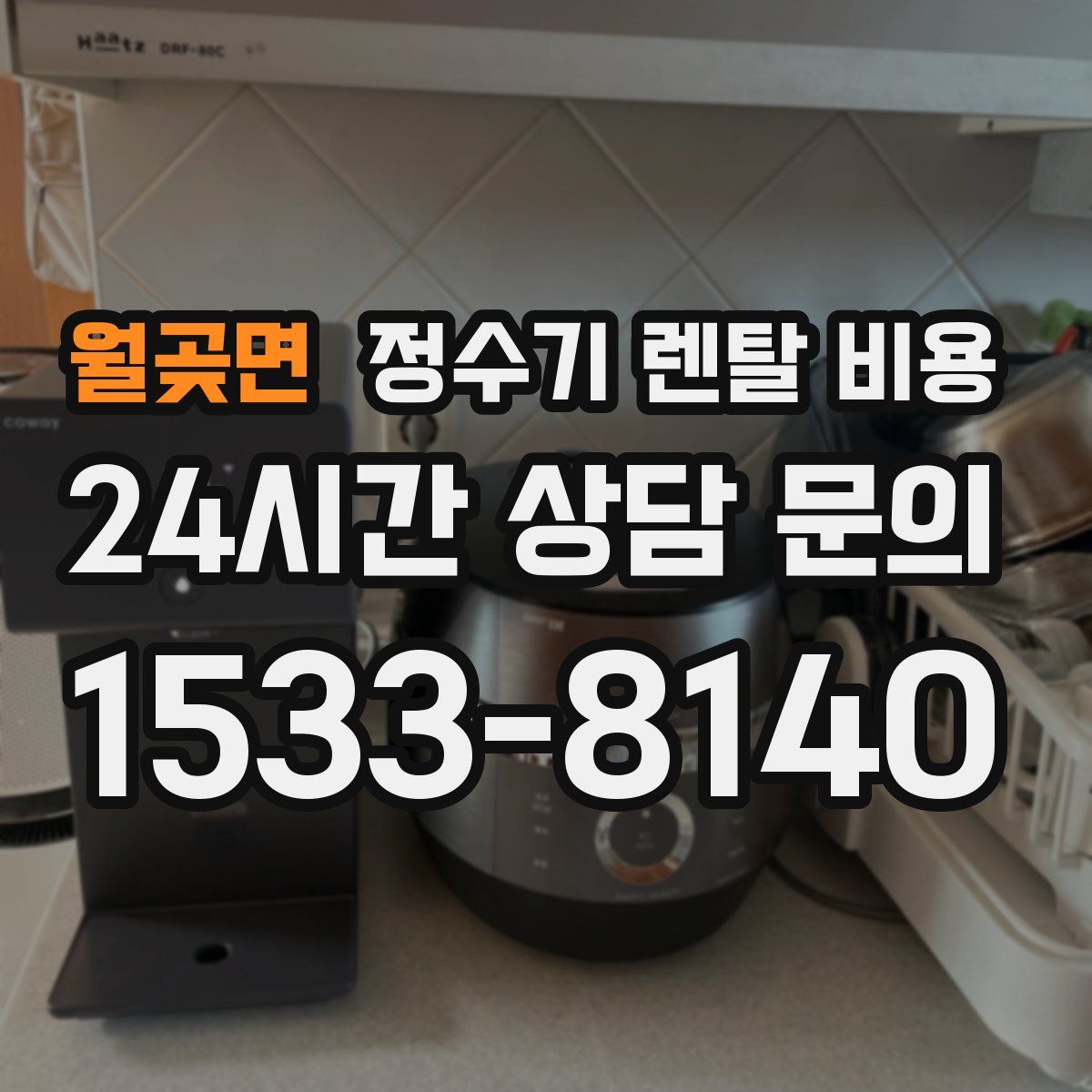 월곶면 정수기 렌탈 비용